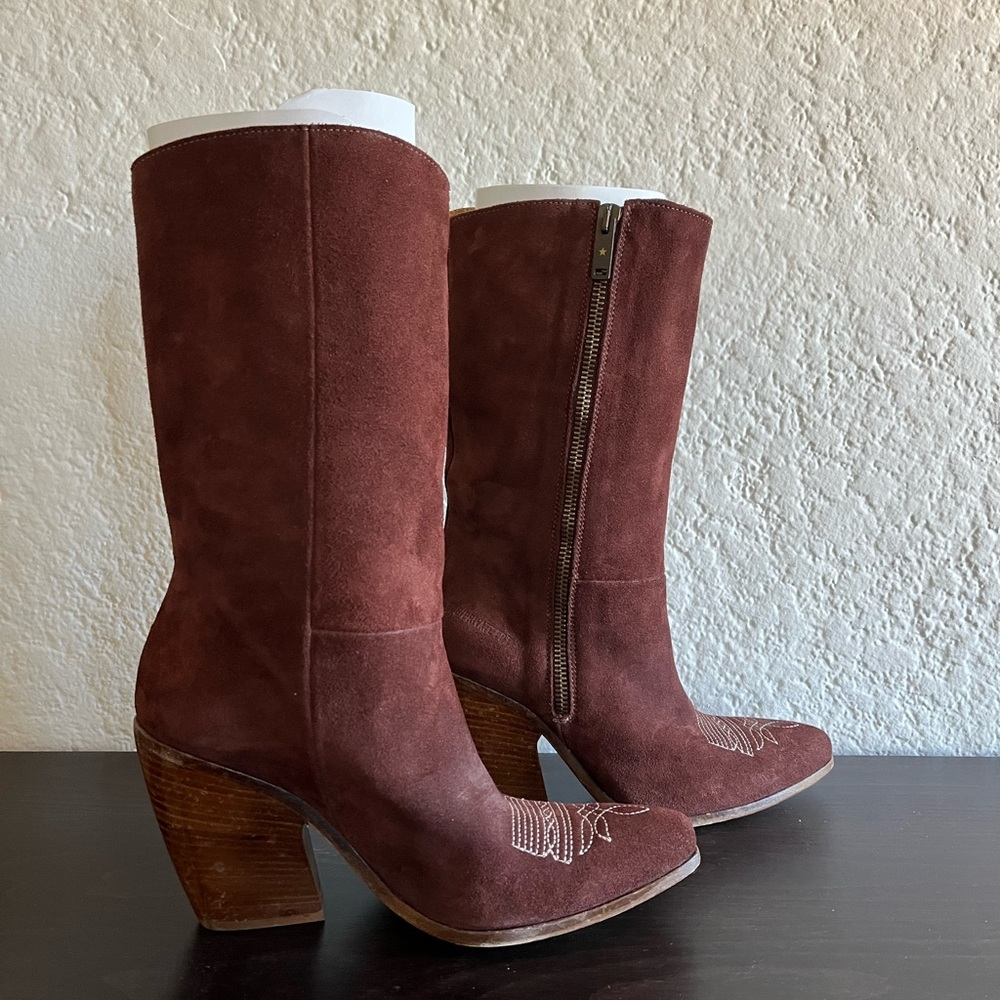 Golden Goose Brown Cowboy, suede, size 37